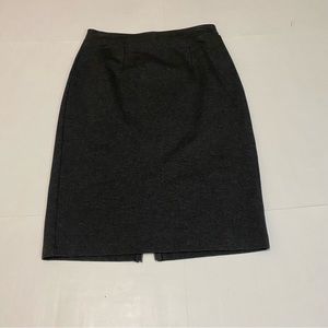 HALOGEN gray skirt size 4